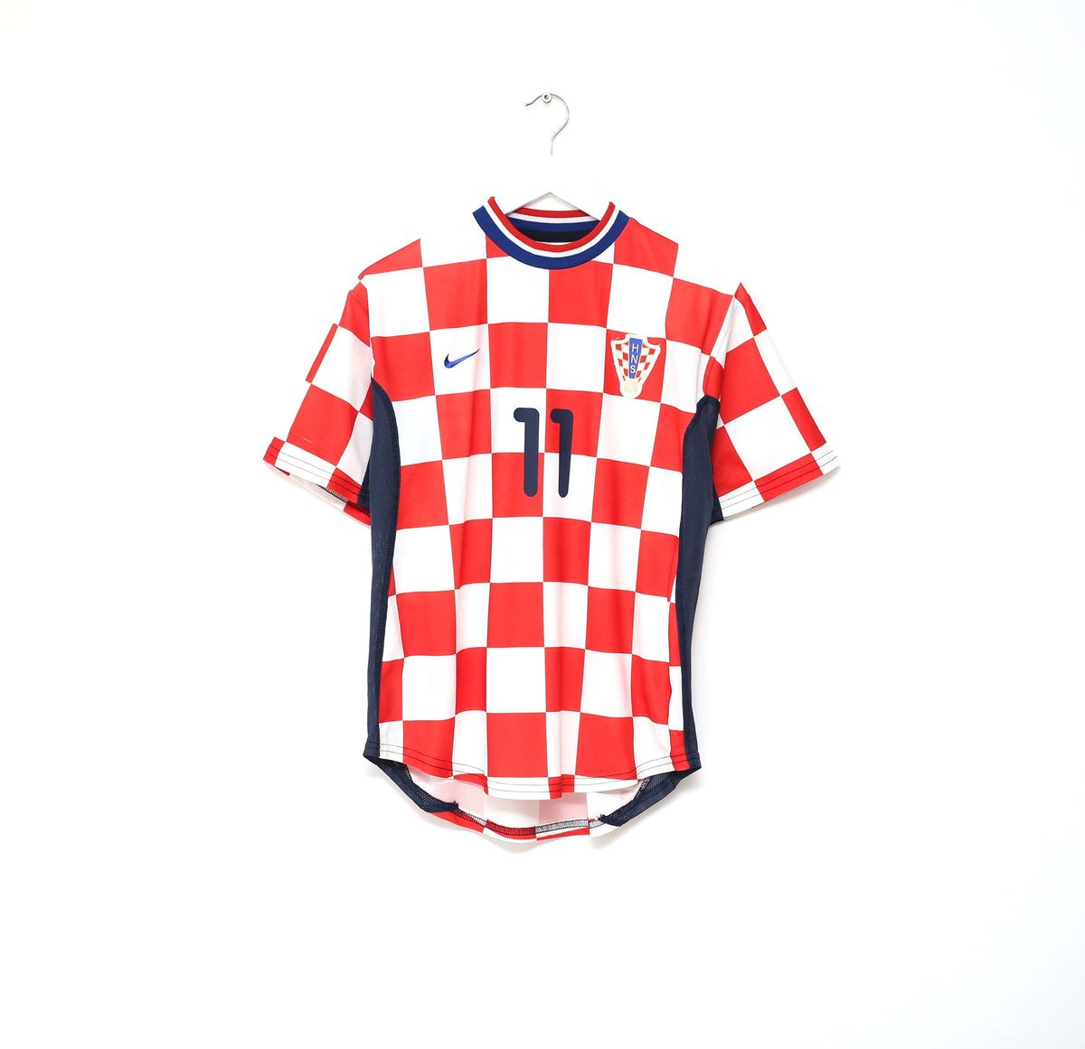 2000/02 BOKŠIČ #11 Croatia Vintage Nike Home Football Shirt (S/M)