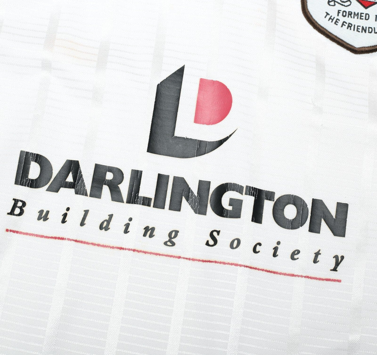 2000/02 DARLINGTON Vintage XARA Home Football Shirt (XL)