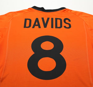 2000/02 DAVIDS #8 Holland Vintage Nike Home Football Shirt (M) EURO 2000