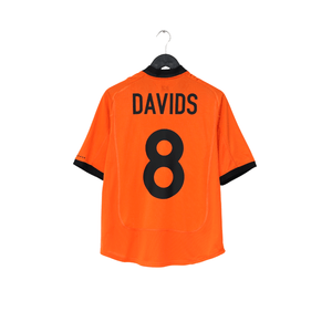 2000/02 DAVIDS #8 Holland Vintage Nike Home Football Shirt (M) EURO 2000