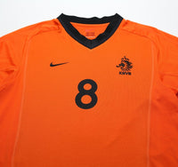 2000/02 DAVIDS #8 Holland Vintage Nike Home Football Shirt (M) EURO 2000