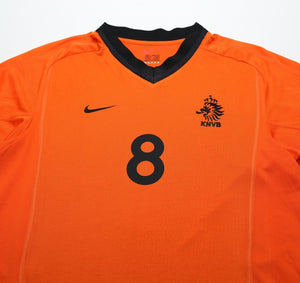 2000/02 DAVIDS #8 Holland Vintage Nike Home Football Shirt (M) EURO 2000