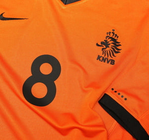 2000/02 DAVIDS #8 Holland Vintage Nike Home Football Shirt (M) EURO 2000