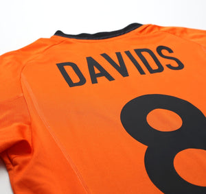 2000/02 DAVIDS #8 Holland Vintage Nike Home Football Shirt (M) EURO 2000