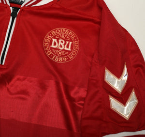 2000/02 DENMARK Vintage Hummel Home Football Shirt (M)