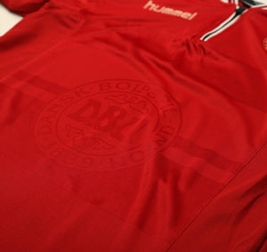 2000/02 DENMARK Vintage Hummel Home Football Shirt (M)