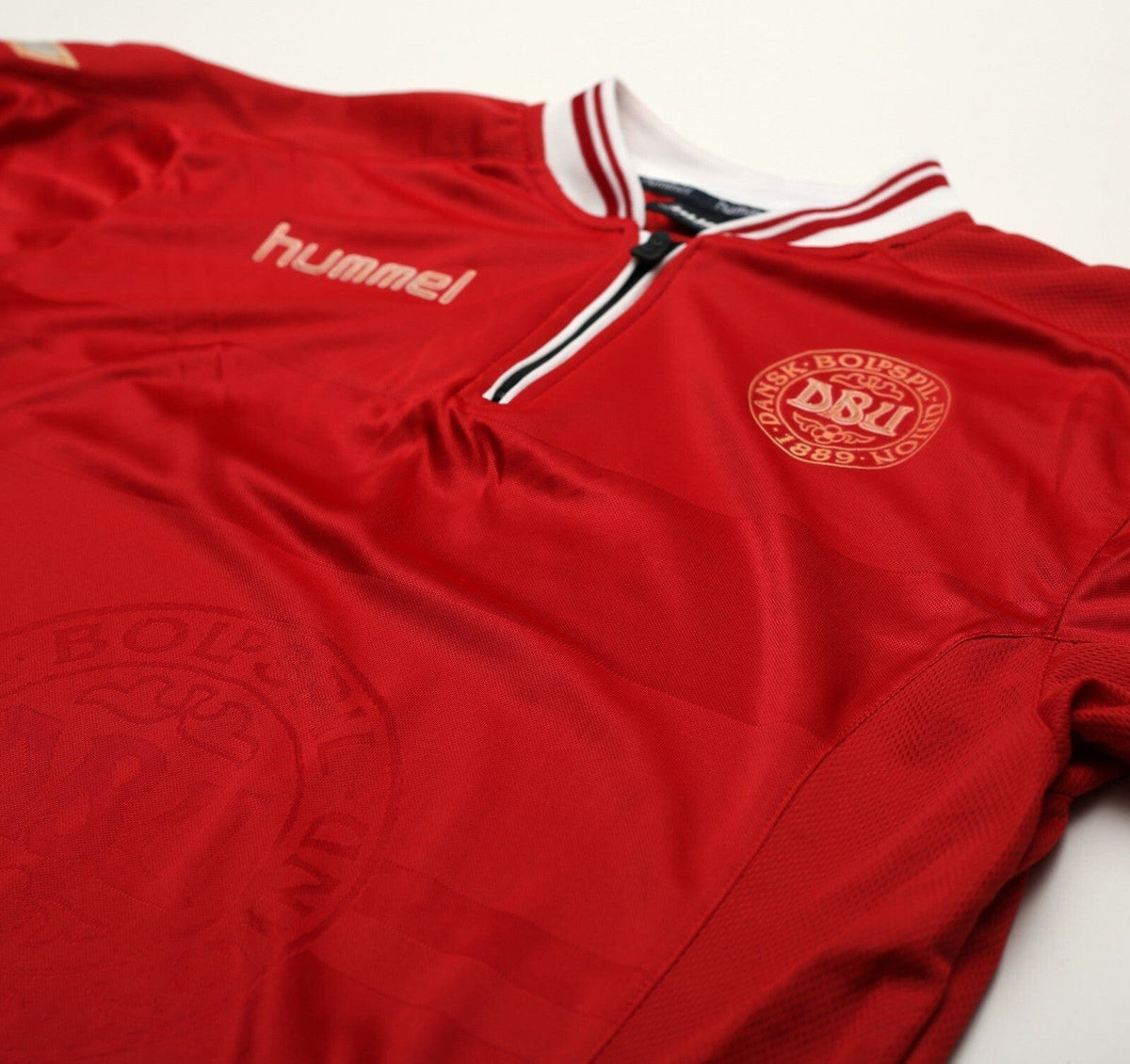 2000/02 DENMARK Vintage Hummel Home Football Shirt (M)