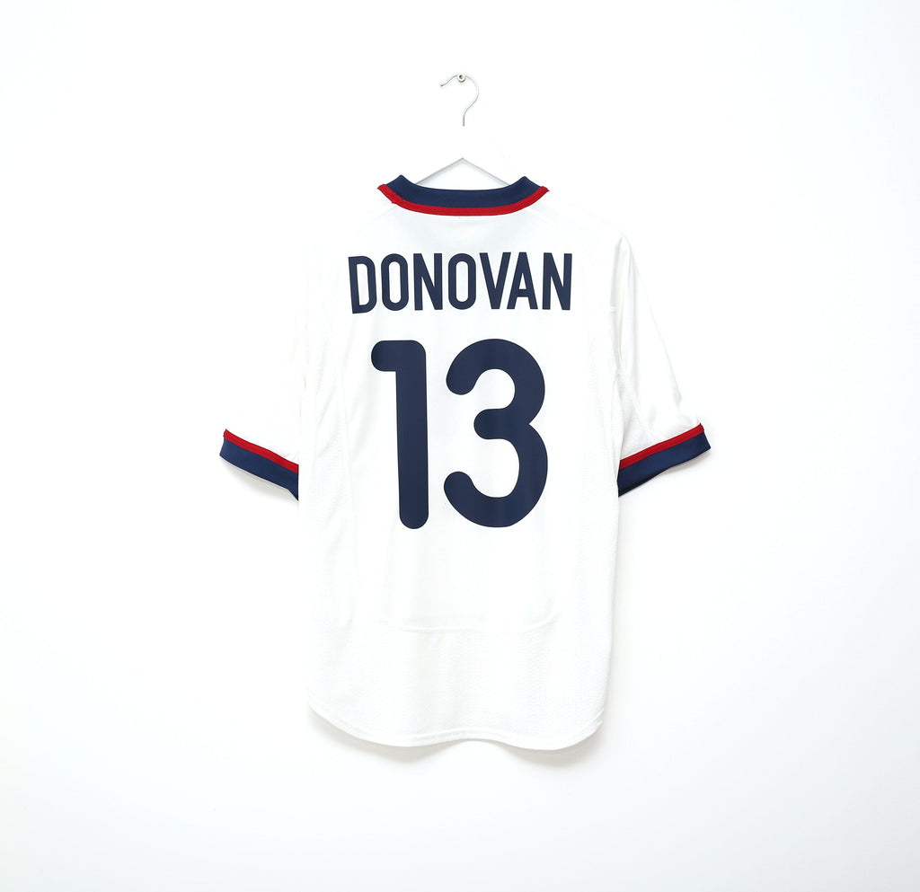 2000/02 DONOVAN #13 USA Vintage Nike Home Football Shirt Jersey (M) USMT