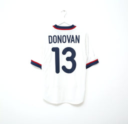 2000/02 DONOVAN #13 USA Vintage Nike Home Football Shirt Jersey (M) USMT