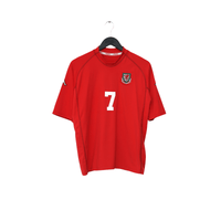 2000/02 Earnshaw #7 Wales Vintage Kappa Home Football Shirt (M/L)