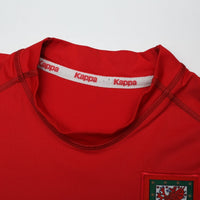 2000/02 Earnshaw #7 Wales Vintage Kappa Home Football Shirt (M/L)