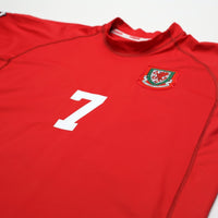 2000/02 Earnshaw #7 Wales Vintage Kappa Home Football Shirt (M/L)
