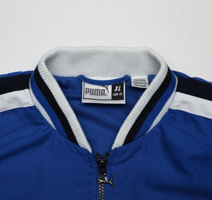 2000/02 EVERTON Vintage PUMA King Football Track Top Bomber Jacket (XL)