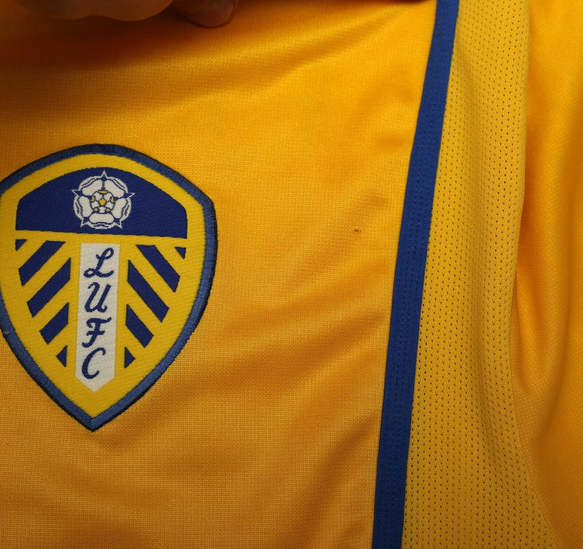 2000/02 FERDINAND #29 Leeds United Vintage Nike Away Football Shirt (L)