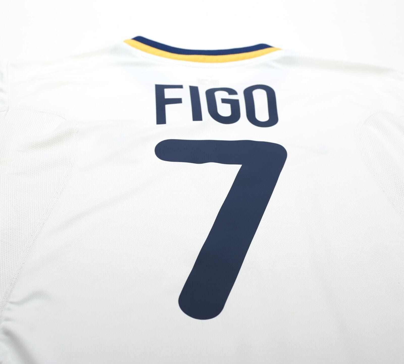 2000/02 FIGO #7 Portugal Vintage Nike Away Football Shirt (M) Euro 2000