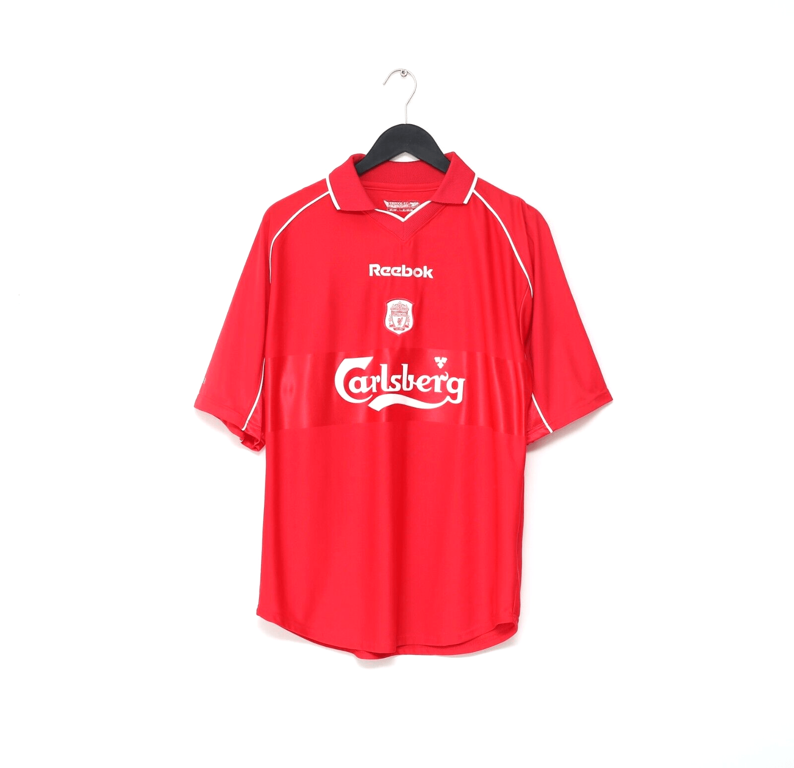 2000/02 Gerrard #17 Liverpool Vintage Reebok Home Football Shirt 2000/02 Gerrard #17 Liverpool Vintage Reebok Home Football Shirt