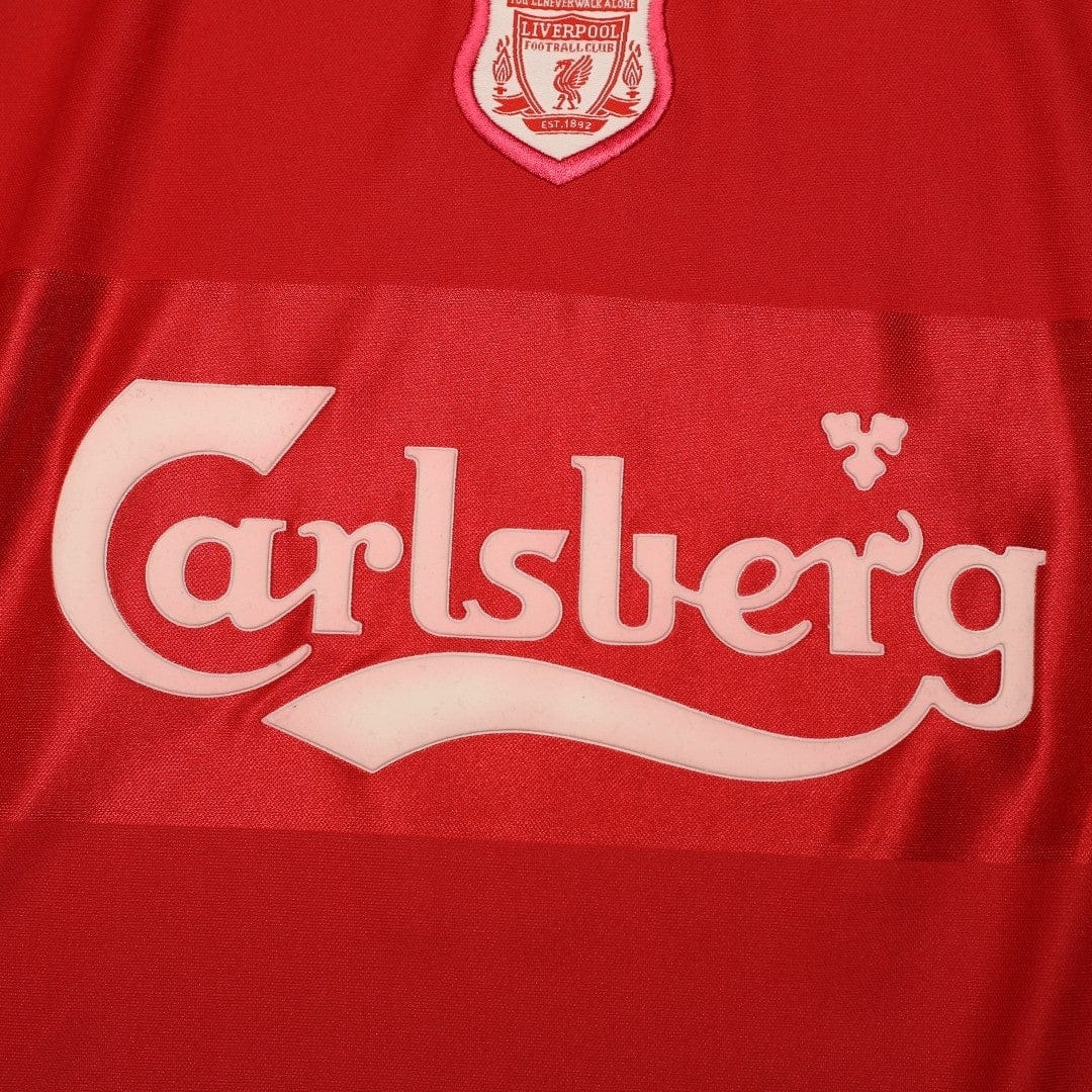 2000/02 Gerrard #17 Liverpool Vintage Reebok Home Football Shirt (M)