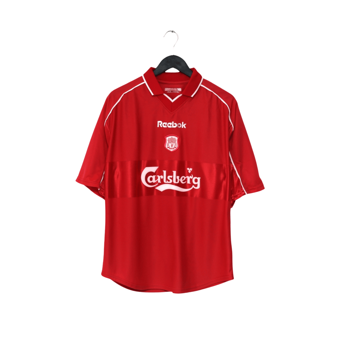 2000/02 Gerrard #17 Liverpool Vintage Reebok Home Football Shirt (M)