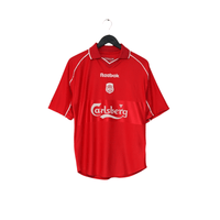 2000/02 Gerrard #17 Liverpool Vintage Reebok Home Football Shirt (S)