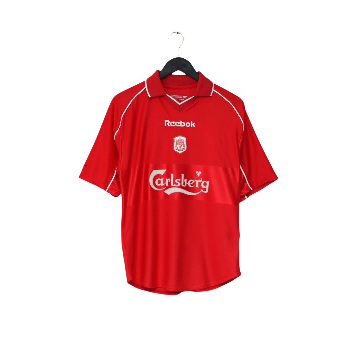 2000/02 Gerrard #17 Liverpool Vintage Reebok Home Football Shirt (S)