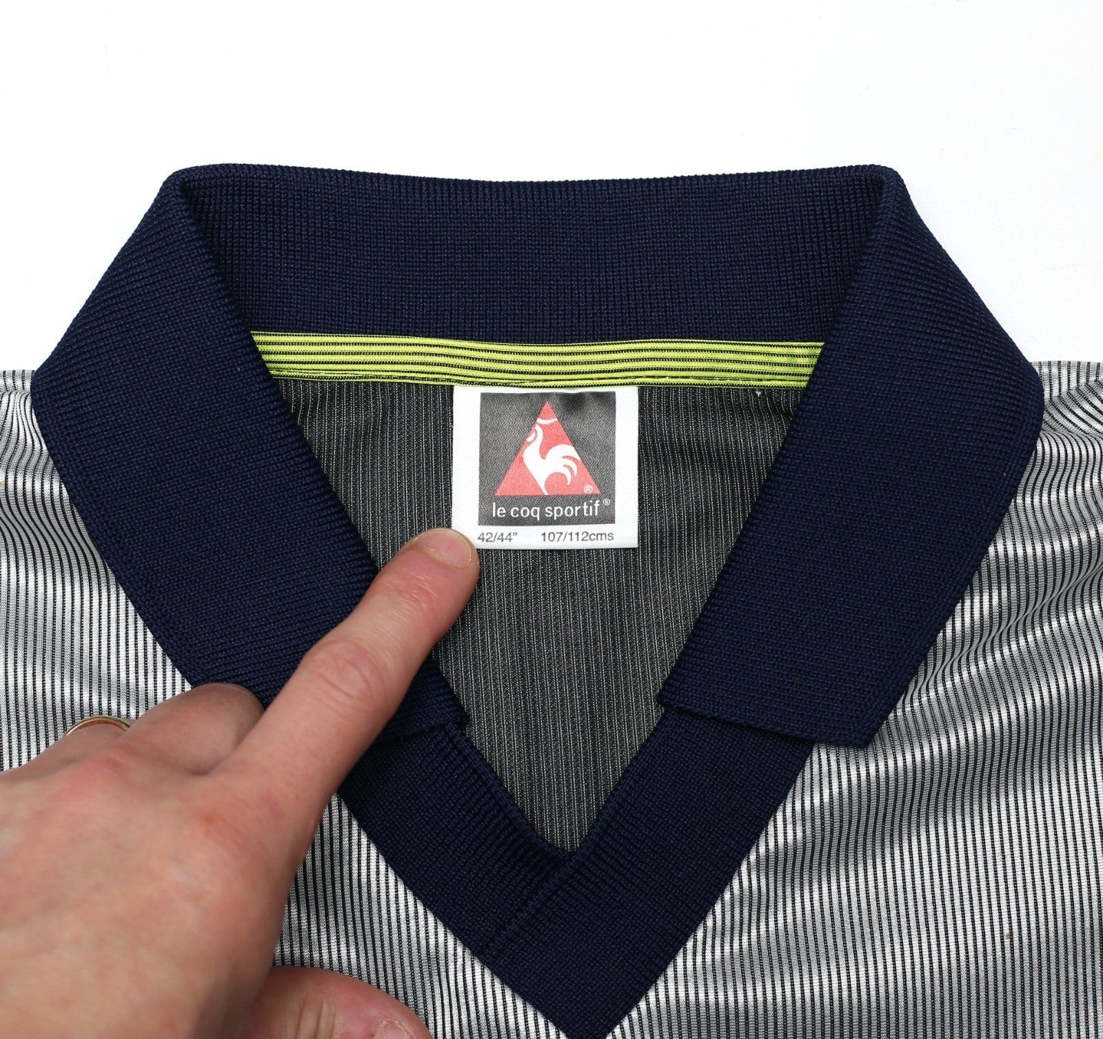 2000/02 HAALAND #15 Manchester City Vintage LCS Away Football Shirt (L) 42/44