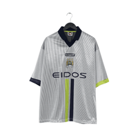 2000/02 HAALAND #15 Manchester City Vintage LCS Away Football Shirt (XXXL) 50/52