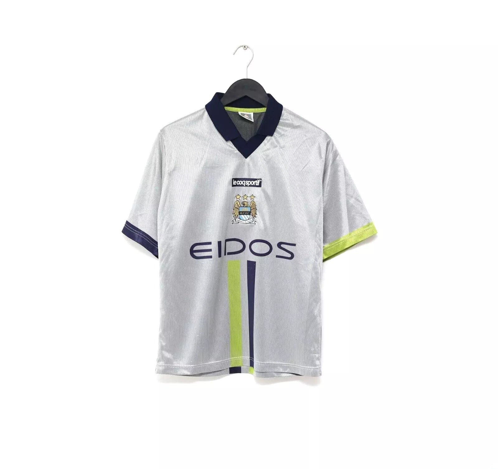 2000 01 Haaland 15 jersey Size Small Manchester City Football Shirt Football Shirt Collective