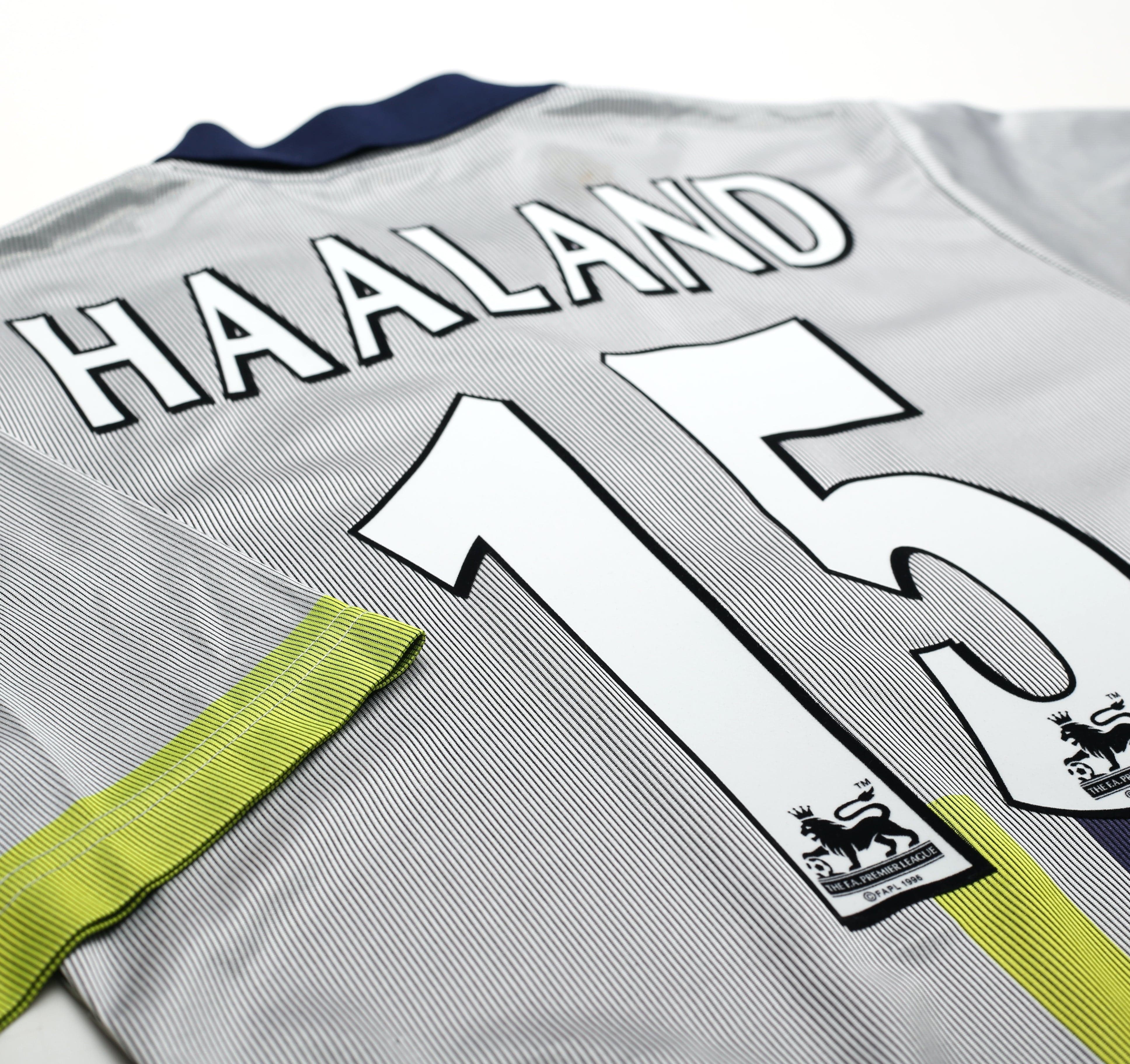 2000/01 Haaland #15 jersey | Size Small | Manchester City Football