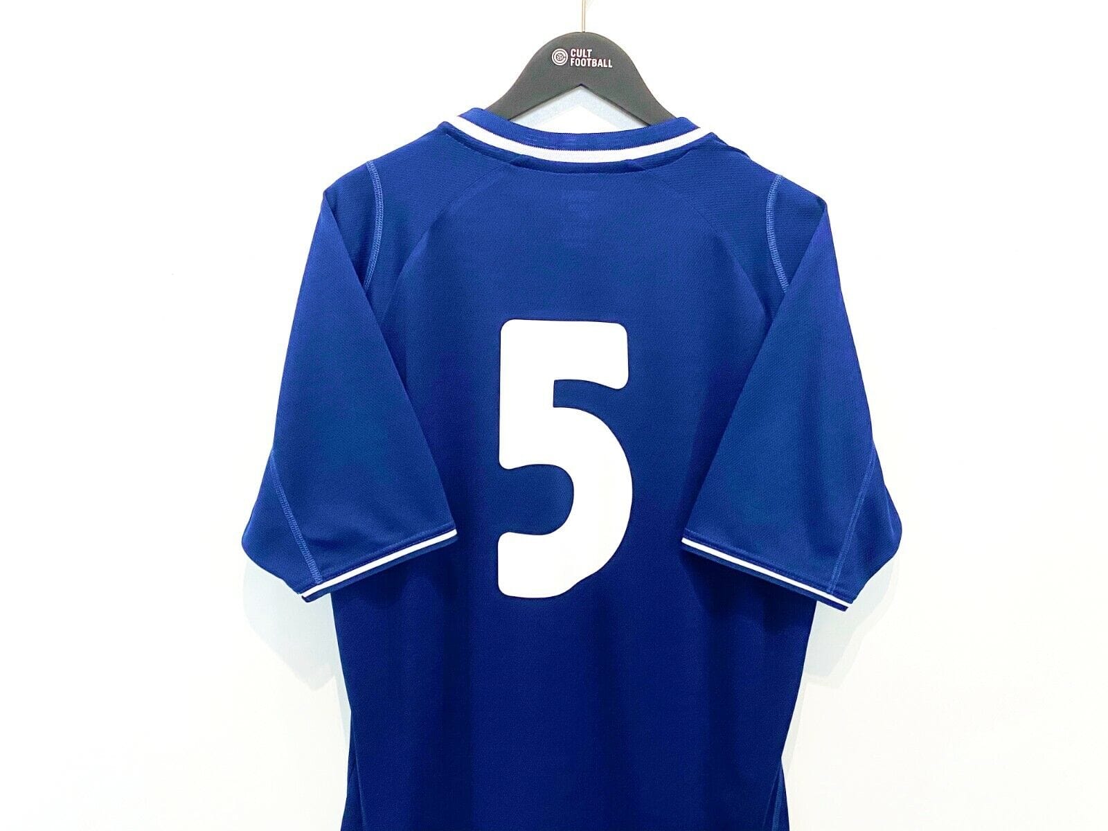 2000/02 HENDRY #5 Scotland Vintage FILA Home Football Shirt (L) Blackburn Rovers