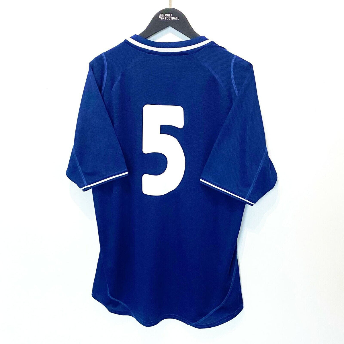 2000/02 HENDRY #5 Scotland Vintage FILA Home Football Shirt (L) Blackburn Rovers