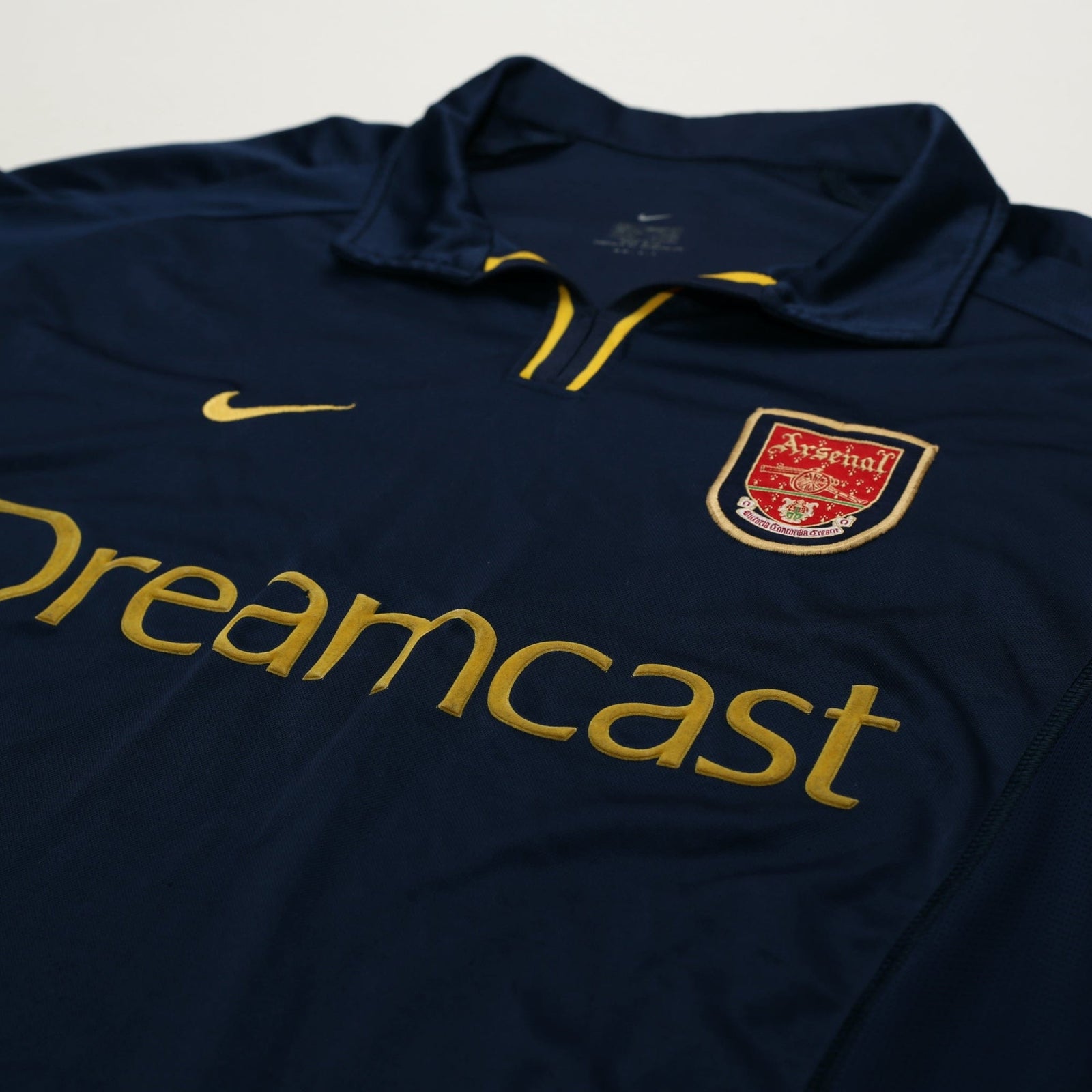 2000/02 Henry #14 Arsenal Vintage Nike European Football Shirt (L)