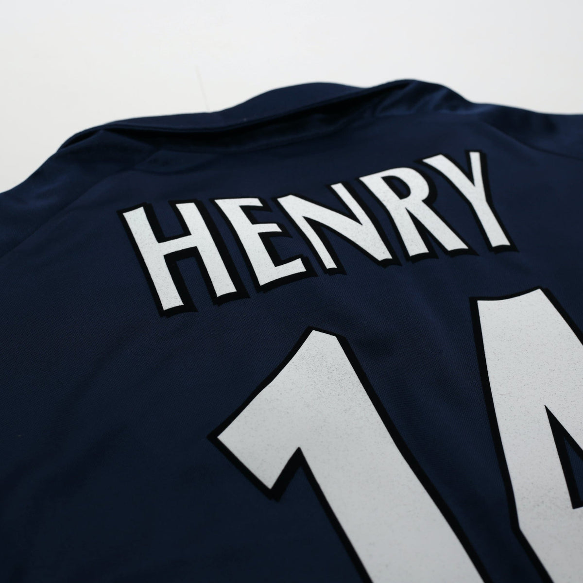2000/02 Henry #14 Arsenal Vintage Nike European Football Shirt (L)