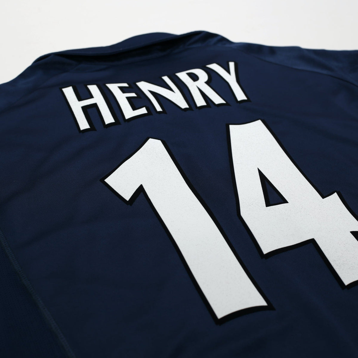 2000/02 Henry #14 Arsenal Vintage Nike European Football Shirt (L)