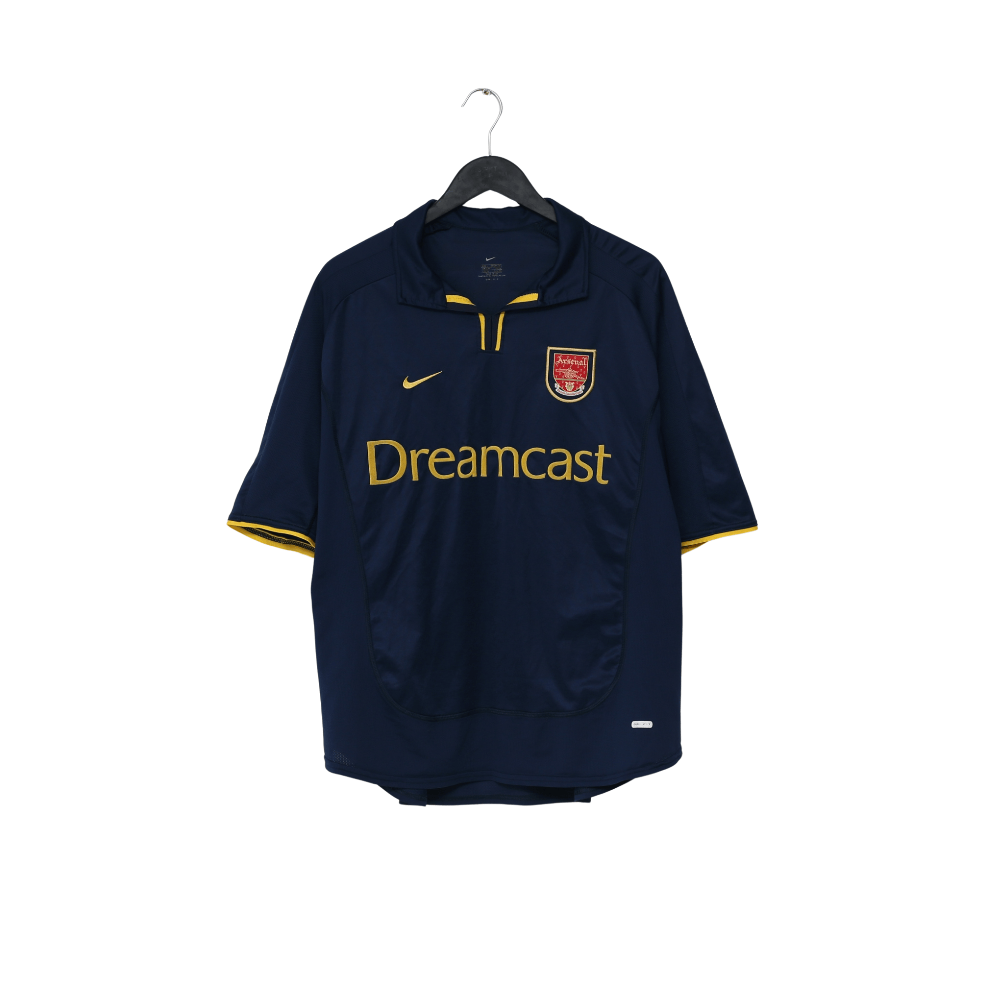 00/02 NIKE × Arsenal S/S Game Shirts 2000/02 Henry #14 Arsenal Vintage Nike European Football Shirt (L
