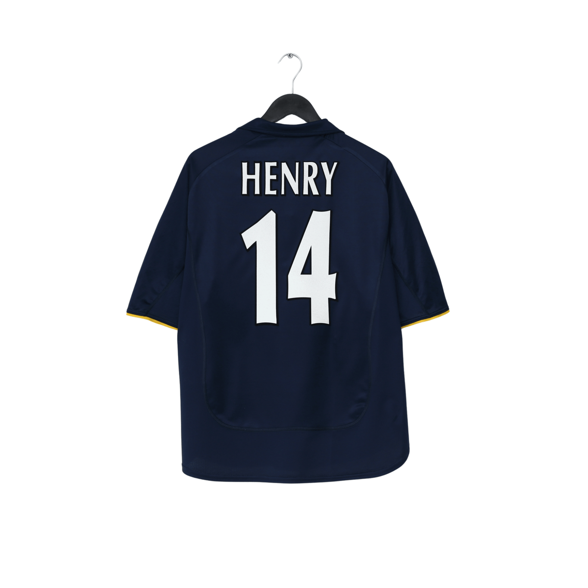 2000/02 Henry #14 Arsenal Vintage Nike European Football Shirt (L)