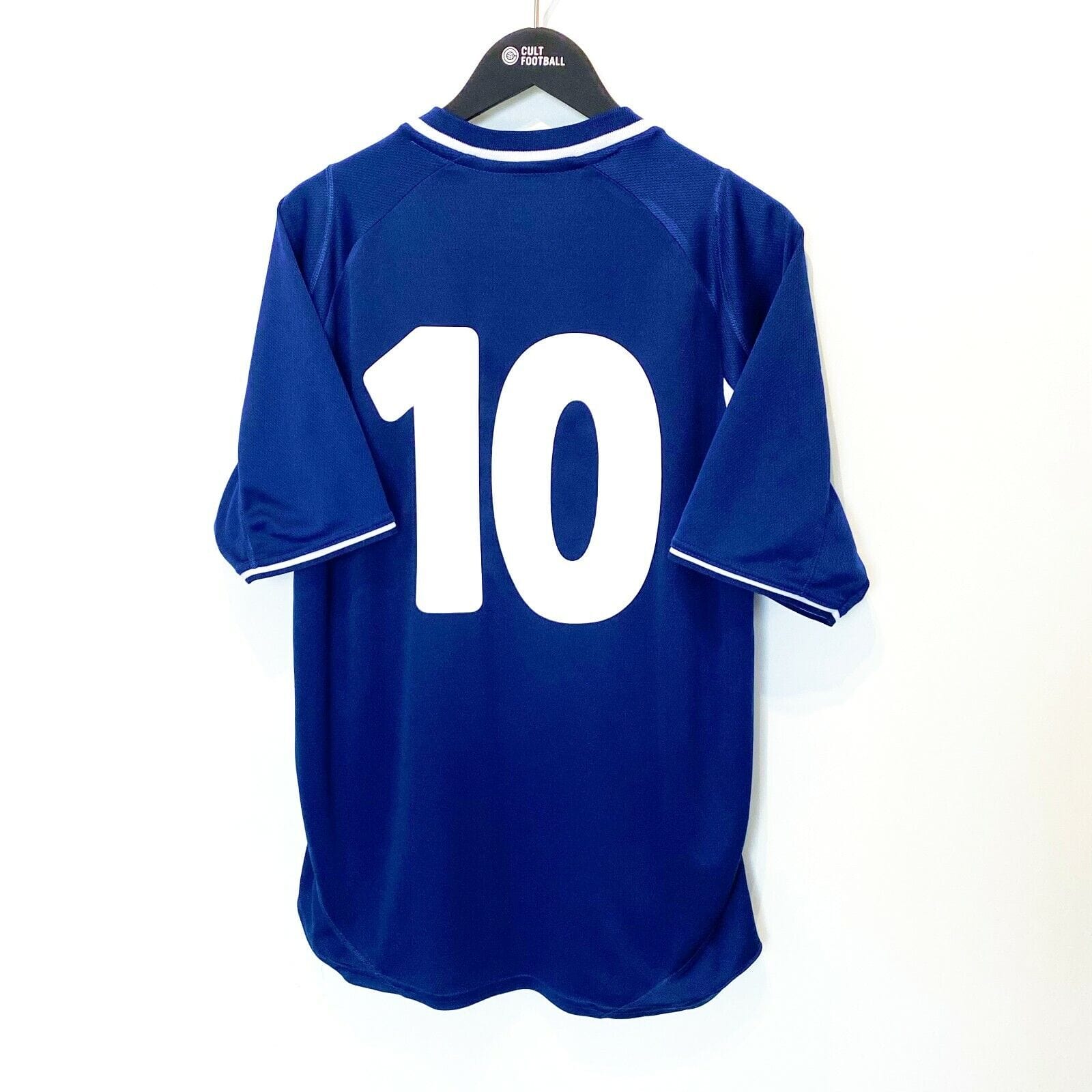 2000/02 HUTCHINSON #10 Scotland Vintage FILA Home Football Shirt (L)