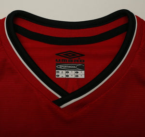 2000/02 KEANE #16 Manchester United Vintage Umbro Home Shirt (XL)