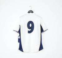 2000/02 Kevin GALLACHER #9 Scotland Vintage FILA Away Football Shirt (M) BNWT