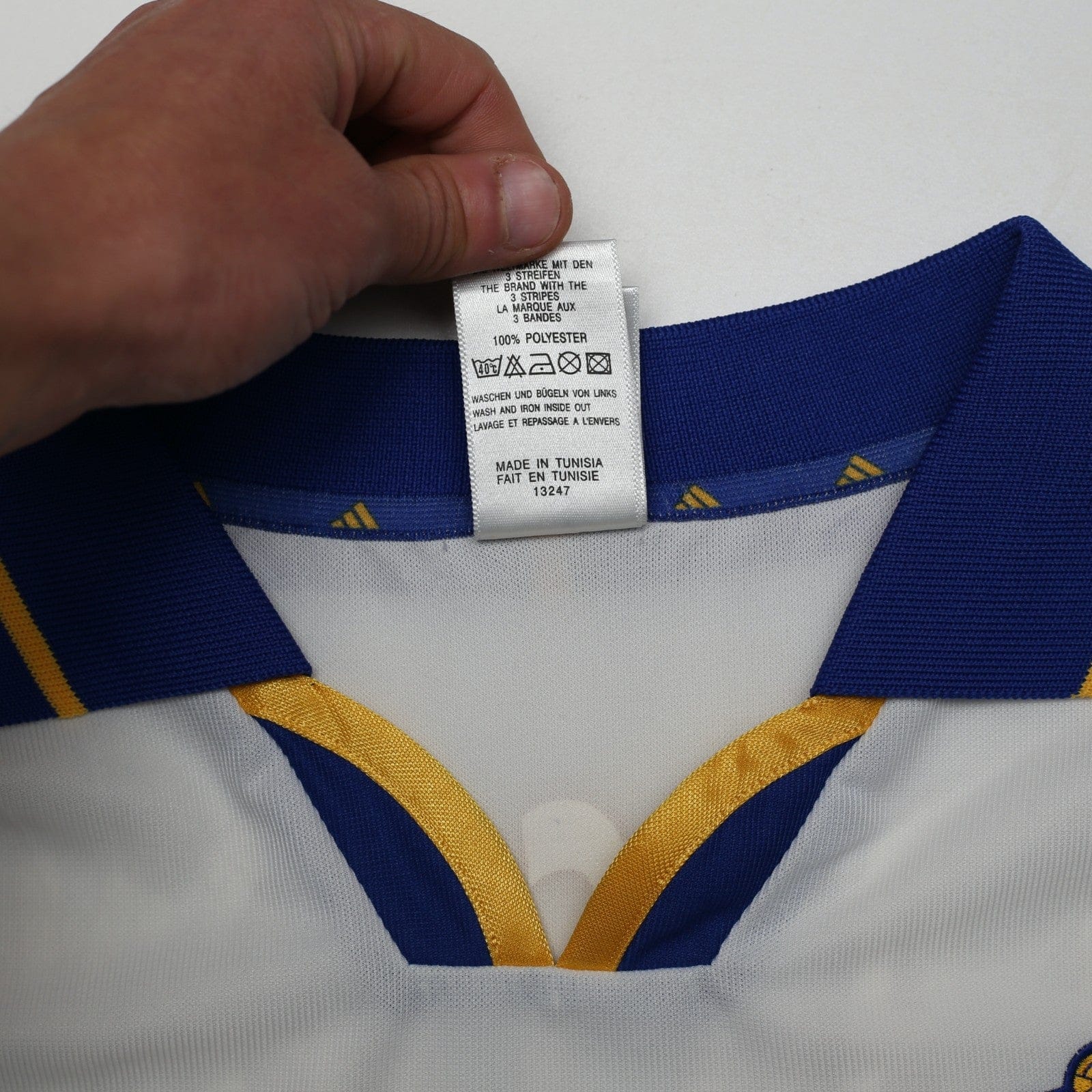 2000/02 Larsson #20 Sweden Vintage adidas Away Football Shirt (XL) Euro 2000