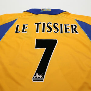 2000/02 Le Tissier #7 Southampton Vintage Saints Away Football Shirt (XL)