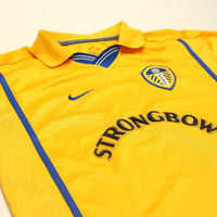 2000/02 Leeds United Vintage Nike Away Football Shirt (XS) Youth XL