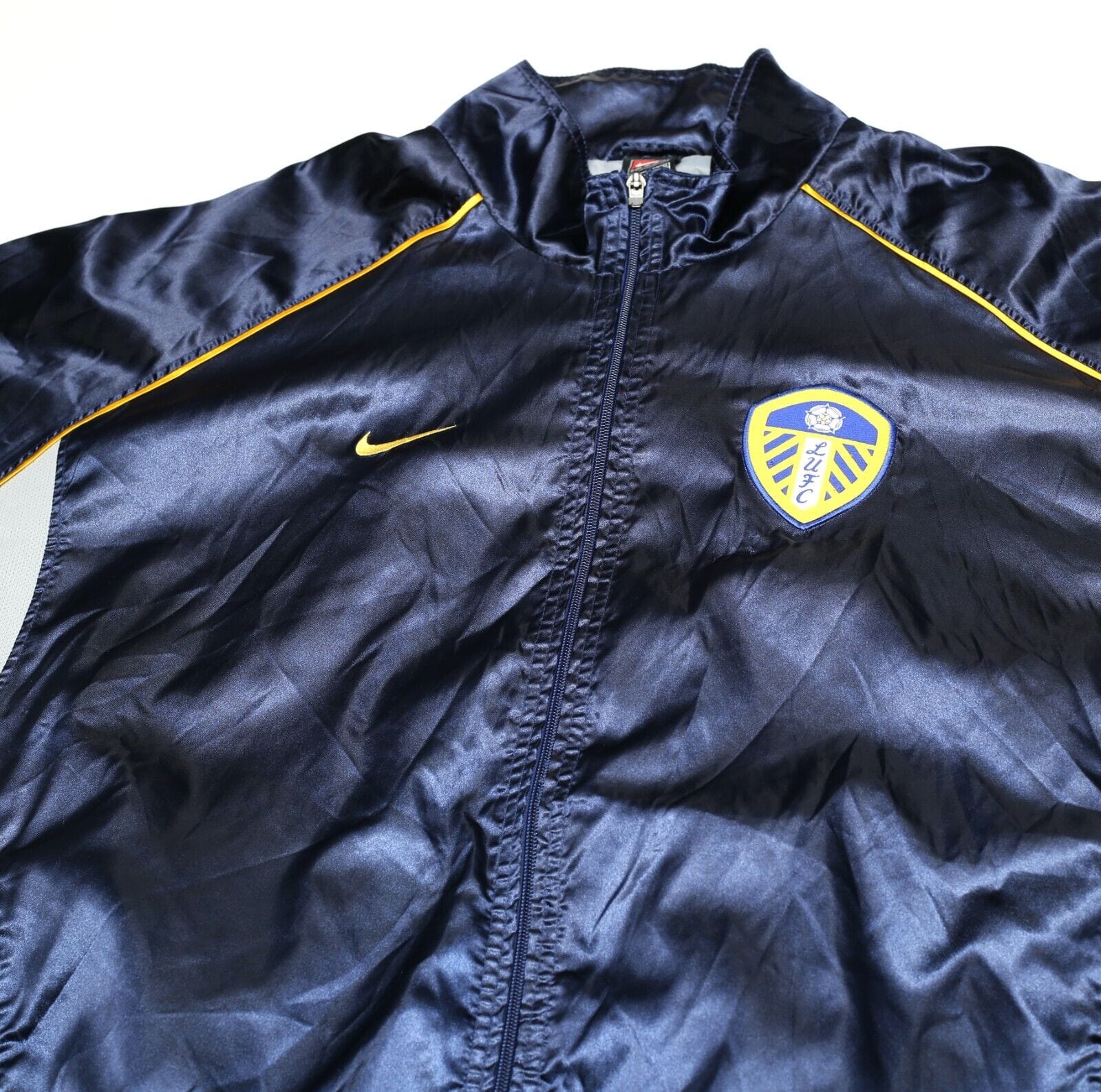 2000/02 LEEDS UNITED Vintage Nike Football Rain Jacket (XL)