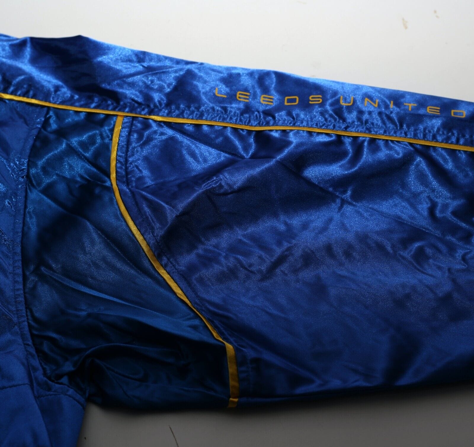 2000/02 LEEDS UNITED Vintage Nike Football Training Rain Jacket (M)