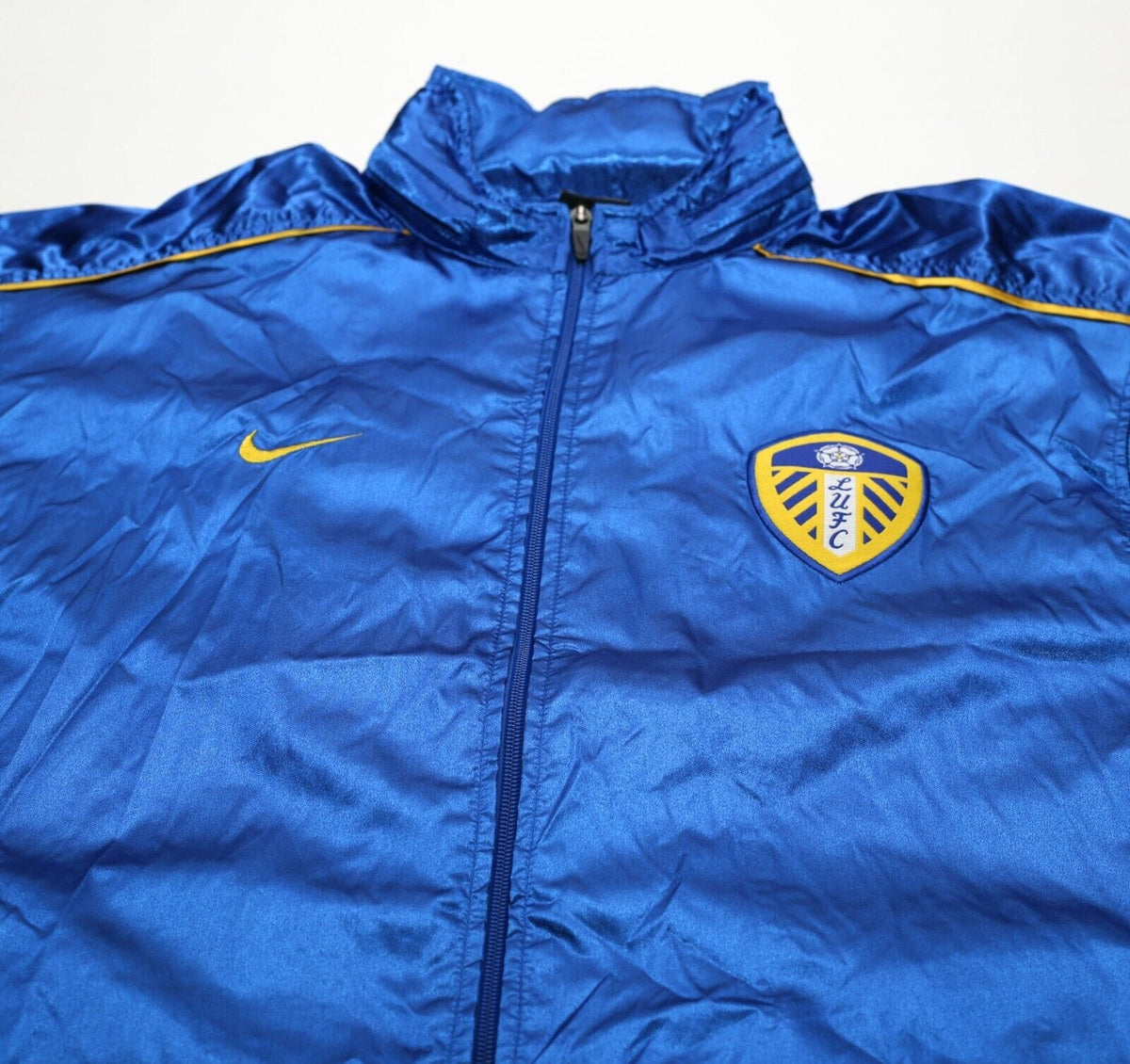2000/02 LEEDS UNITED Vintage Nike Football Training Rain Jacket (M)