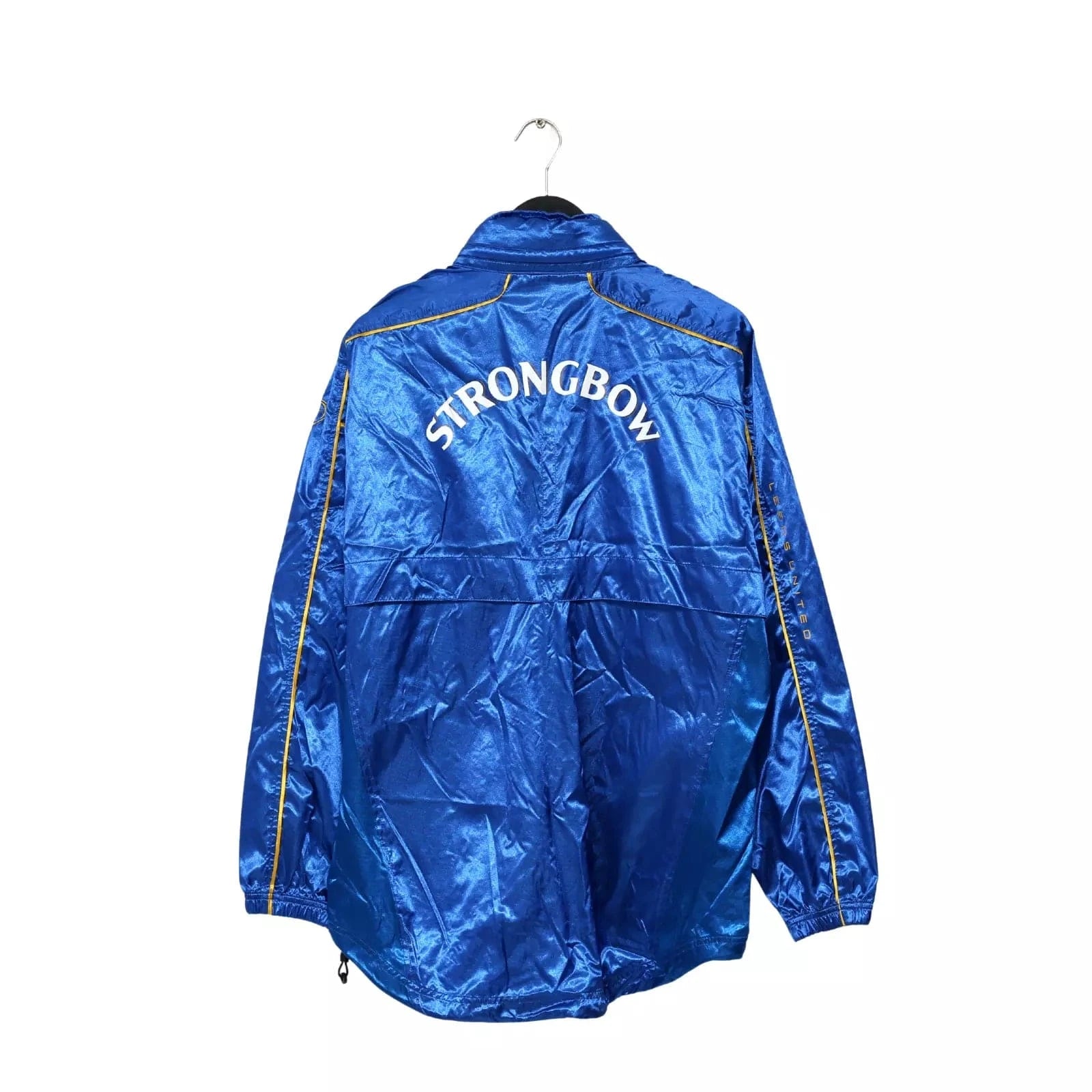 2000/02 LEEDS UNITED Vintage Nike Football Training Rain Jacket (M)