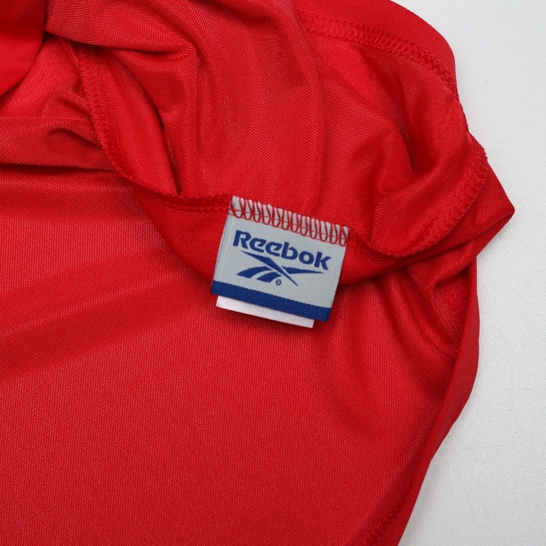2000/02 Litmanen #37 Liverpool Vintage Reebok Home Football Shirt (M)