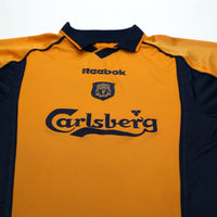 2000/02 Liverpool Vintage Reebok Away Football Shirt (XS/S)