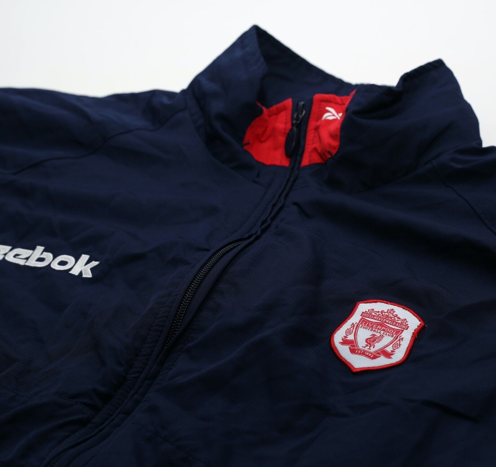 2000/02 LIVERPOOL Vintage Reebok Football Jacket Track Top (XXL)