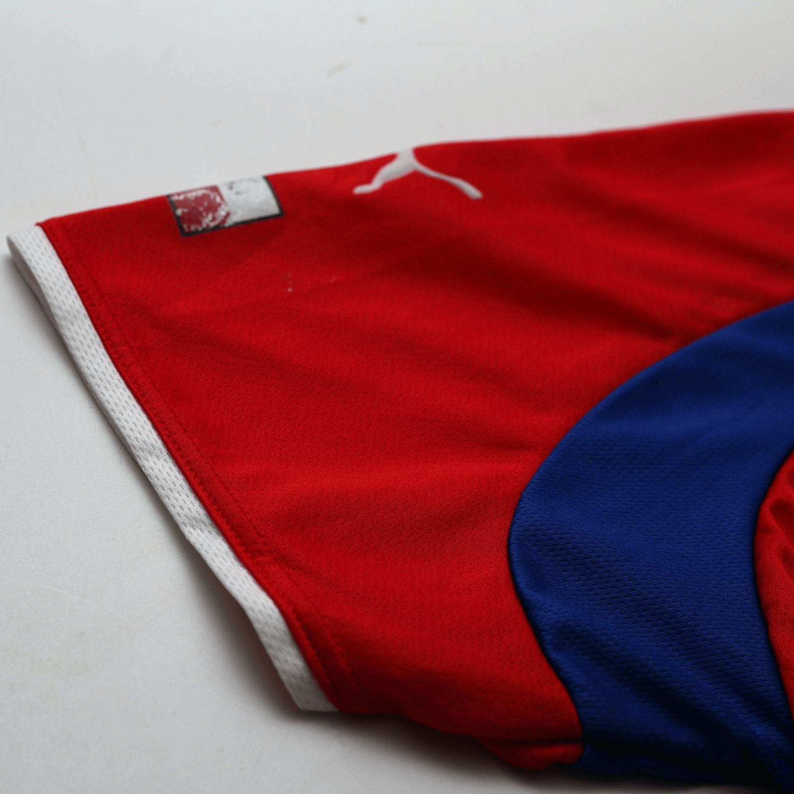 2000/02 Nedved #4 Czech Republic Vintage Puma Home Football Shirt (L) Euro 2000