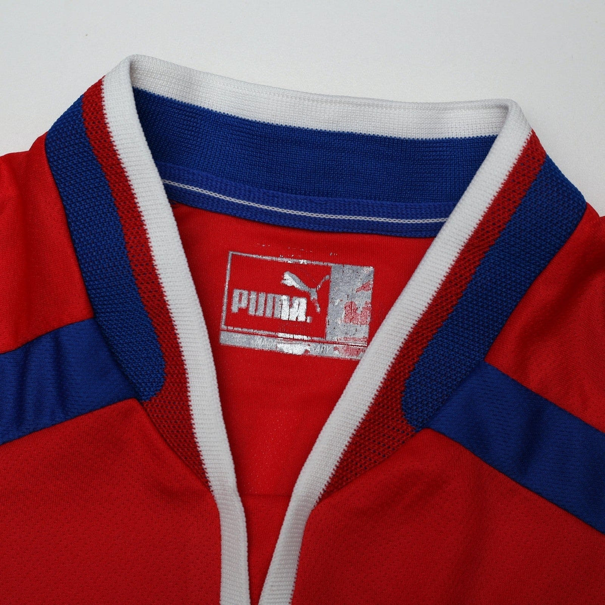 2000/02 Nedved #4 Czech Republic Vintage Puma Home Football Shirt (L) Euro 2000